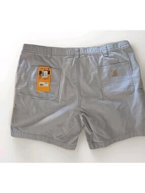 Carhartt Men's Size 48 Inseam 8" Rugged Flex Relaxed Fit Canvas Work Shorts